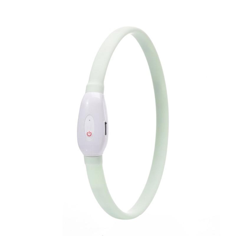 Dog Light for Night Walking LED Collar Light Flashing for Dog Cats Collar Nighttime Visibility Aid Rechargeable Collar 1