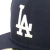 Flat Visor Cap MLB Dodgers LA Navy 7 5950 LOSDOD NVY SWHT 25J [New Era] 3/8