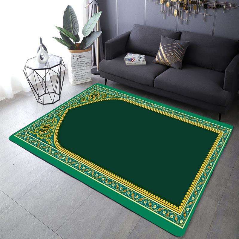 Muslimischer Gebetsteppich für Zuhause, Schlafzimmer, Küche, Badezimmer, Gangmatte, Fußmatte, Außentürmatte