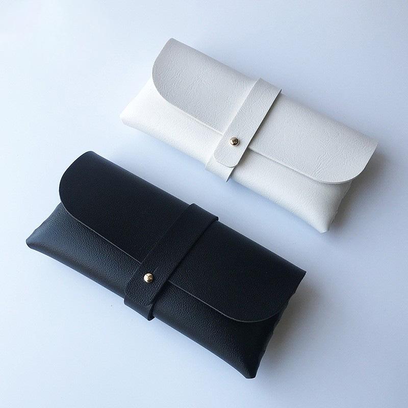 Pu Leather Soft Bag Glasses Case Fashion Sunglasses Sunglasses Leather Glasses Bag Packaging Box Storage Manual