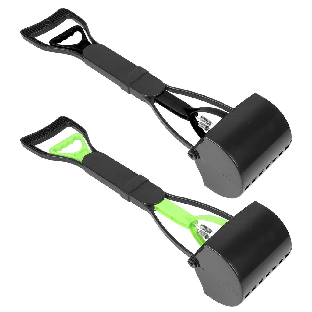 Pet Pooper Long Handle Jaw Poop Scoop Clean Pick Up Dog Cat Waste Picker Cleaning Tool