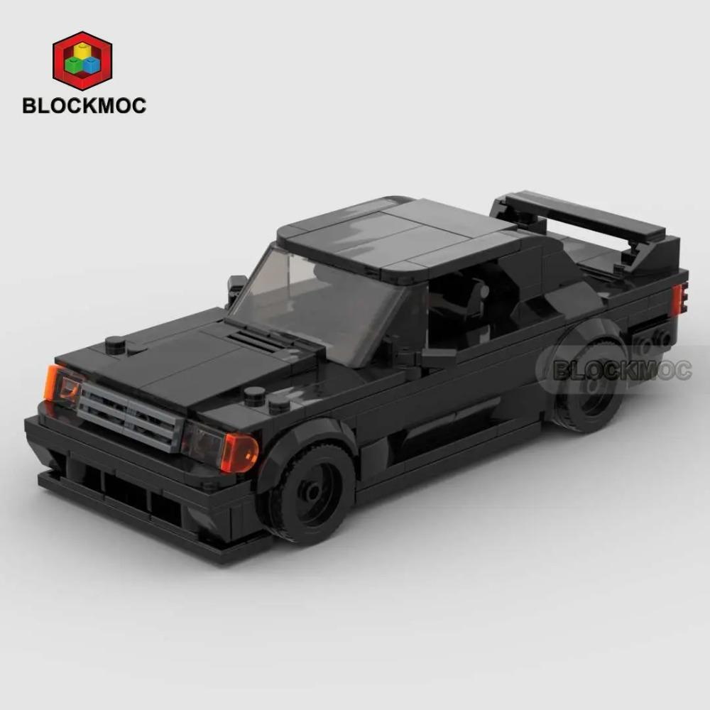 MOC Bricks 190E EVO II Speed Cars Techniced Building Blocks DIY Bricks Set Kids Toys Creative Gifts for Boys Girls