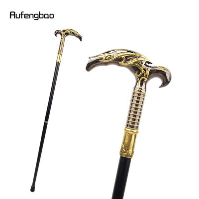 Golden Black Reaper's Sense Stil Gehstock Party Mode Eleganter Gehstock Dekorativer Cospaly Cane Knauf Crosier 90 cm