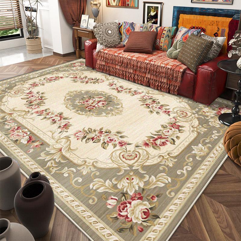 European Luxury Corridor Runner Carpet Bedroom Entry Channel Non-slip Long Rugs Hotel Lobby Decoration Stairway Hallway Soft Mat