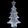 Christmas Tree with 160 Cold White LEDs 150 cm Acrylic