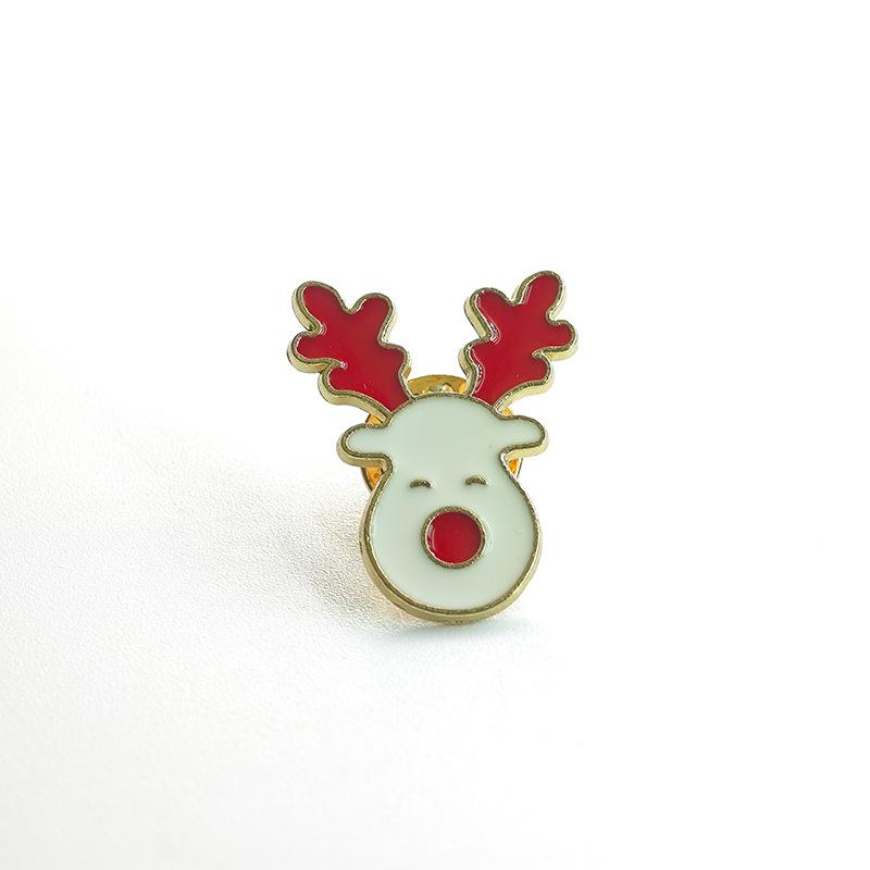 Cute Cartoon Metal Brooch - Trendy Fashion Accessory