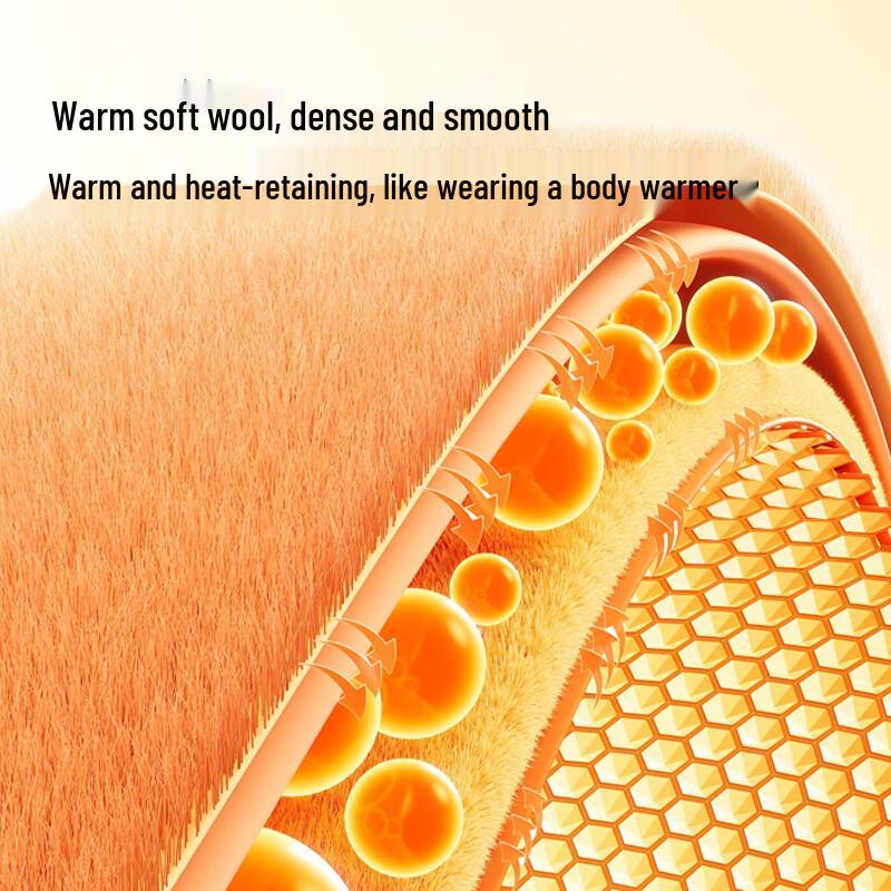 TonLion Men's Fleece-Lined Semi-High Collar Thermal T-Shirt