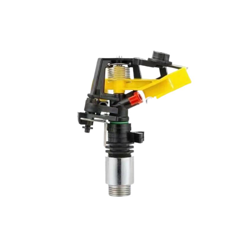 Adjustable Rocker Lawn Sprinkler 360 Degree Rotation Even Spray For Irrigation Agricultural Site Cooling Dust Removal