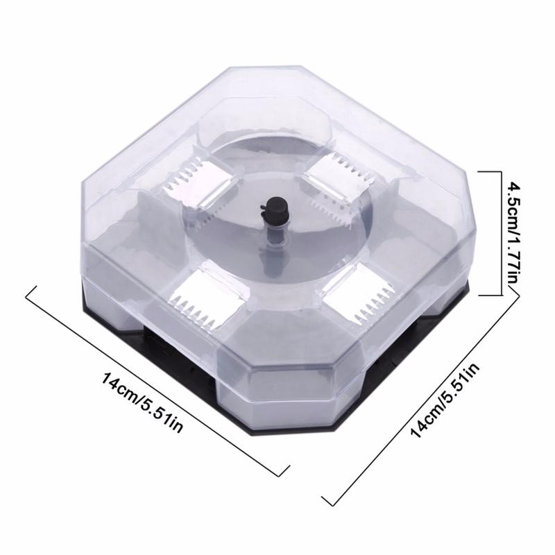 Reusable Plastic Non-toxic Environmental Protection Blue Cockroach Bug Motel Trap