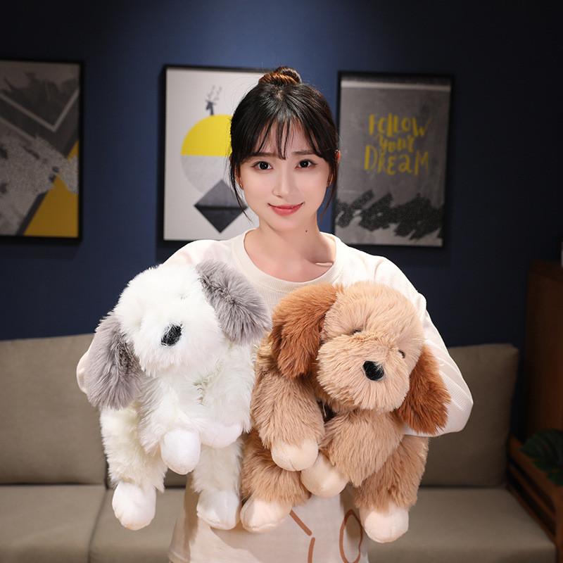Plush Toy Puppy Cute Cartoon Dog Stuffed Animal Doll Room Decoration Gift Kids