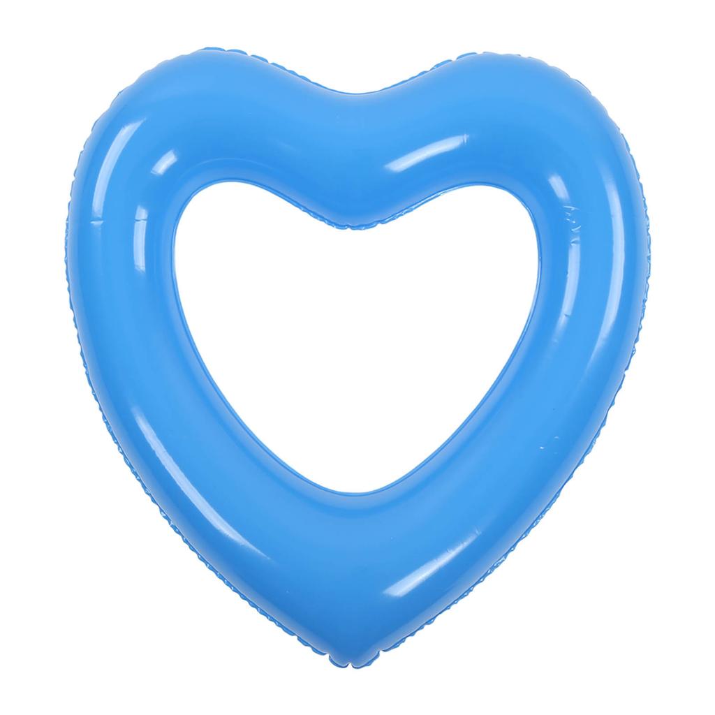 Heart Shaped Swimming 45cm Thick Tear Resistant PVC Material Inflatable Pool Rings for Pool Party Beaches
