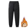 Winter Sweatwear Herren Plüsch Dicke Fleece Jogginghose Lammwolle Thermohose Freizeithose Wasserdicht Winddicht Warm Hose