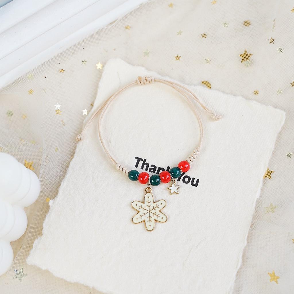 Hot-selling Christmas Bracelet Female Popular Santa Couple Girlfriend Jewelry Women