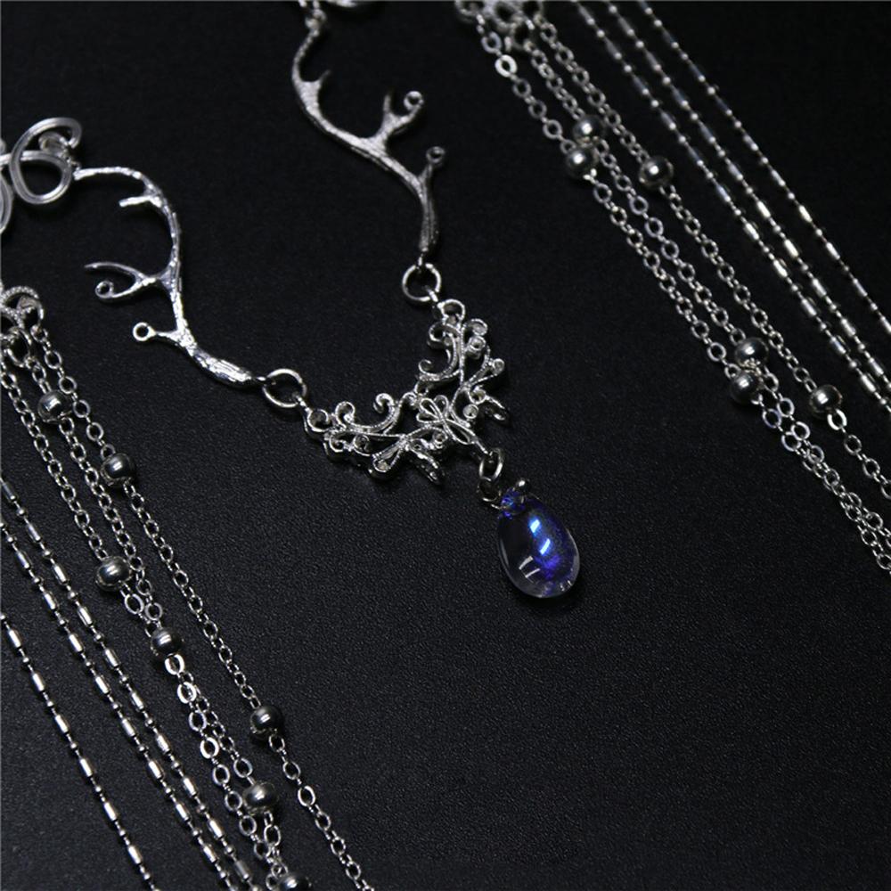 Hollow Chinese Style Waterdrop Girls Rhinestones Bead Hair Clips Crystal Barrette Tassel Hairpin