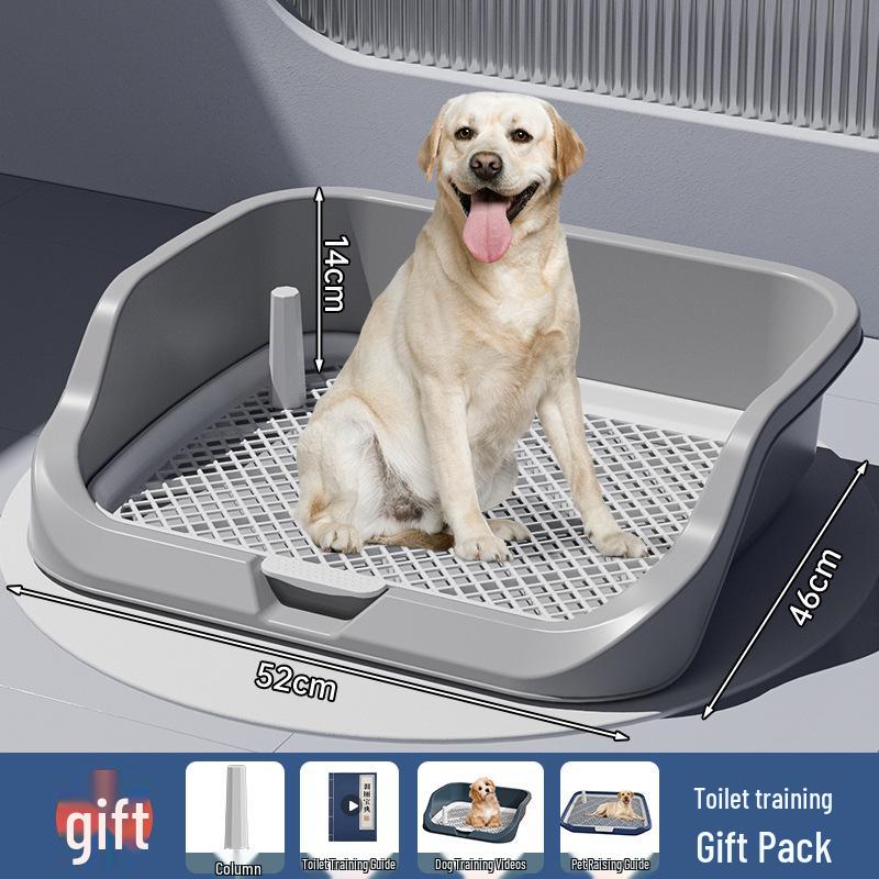 Extra Large High-Fence Anti-Splash Dog Urinal for All Breeds