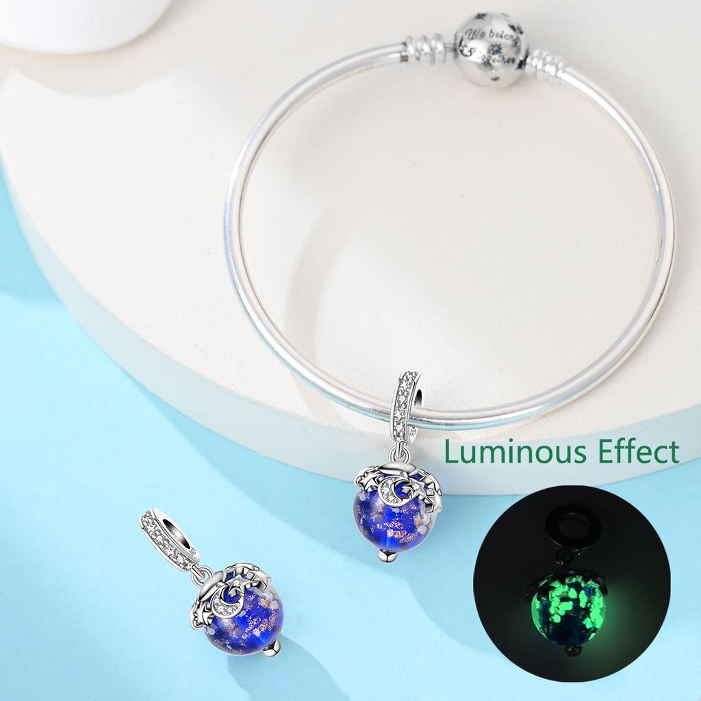 Copper Drift Wishing Bottle Crown Of Glory Crown Charm Fit 4Mm Hole Diameter Bracelet Diy Bead Ms Jewelry Gift