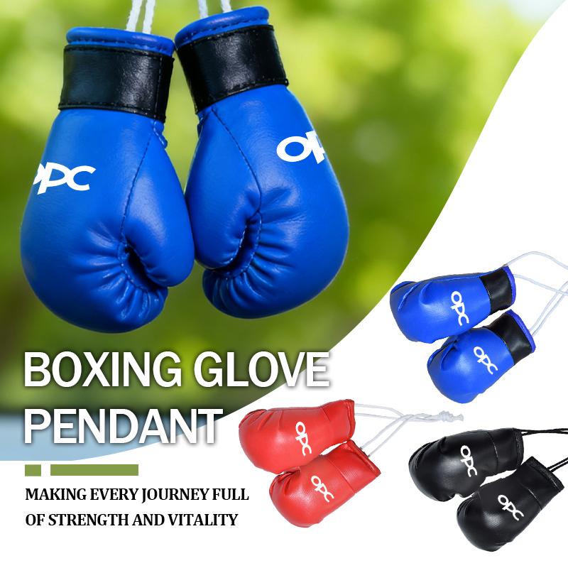 2pcs Mini Boxing Gloves Car Pendant Home Wall Hanging Decoration For Opel Mokka Astra H K J G Corsa D E Vectra C B Insignia