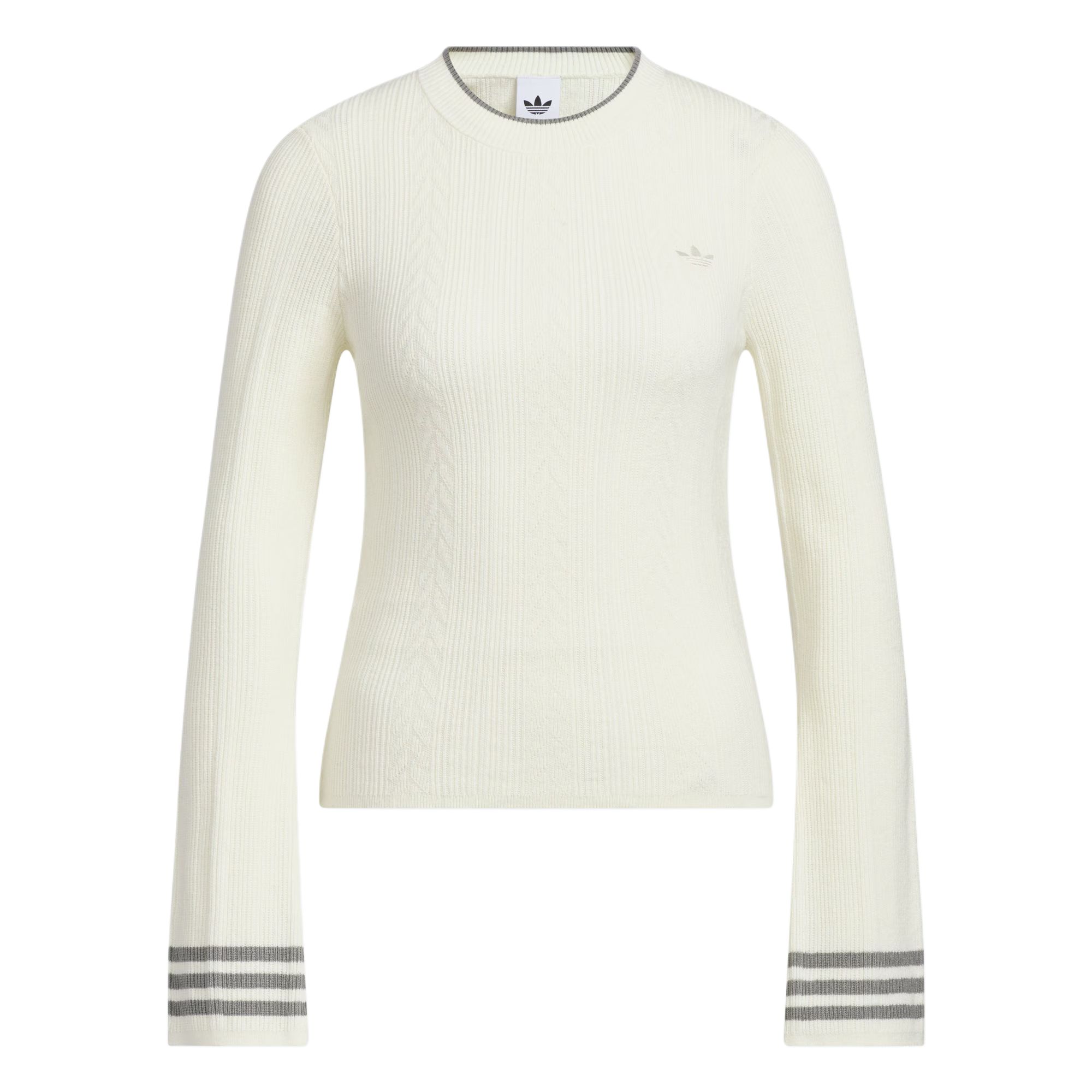 Adidas Workout Essentials Base 3-Stripes Crew Neck Short Sleeve T-Shirt Women White KS5965 M
