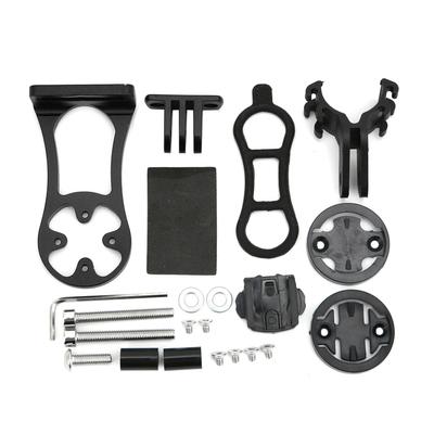 Out Front Bike Computer Mount Bicycle GPS Extended Mount for Garmin Edge Bike ComputerBlack