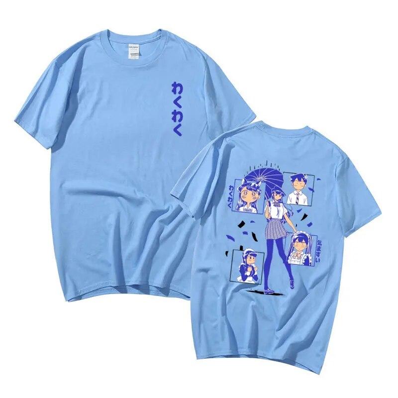 Anime Komi Shouko Komi-san Wa,Comyushou Desu trička Unisexga Komi Can't Communicate Tričko Unisex Dámské Unisexga Roztomilé tričko Kawaii