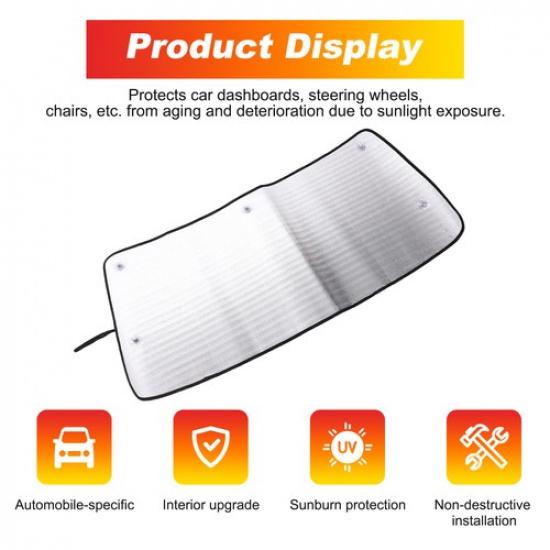 Car Sun Shade Windshield Window Sunshade Cover For Toyota Prado LC90 1996-2002
