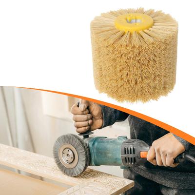 Sisal Bristle Polishing Wheel Brush Wire Drawing Abrasive Derusting,Buffing Wheel,Grinding,for Metal