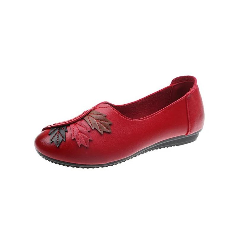 Mode Damskor Casual Skor Läder Damskor Flats Loafers Lyx Slip-on Damer Lätta Mockasiner Designerskor Zapatos Mujer