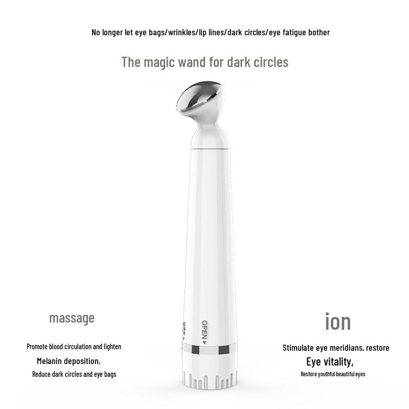 Electric Micro-Vibration Eye Massager Pen for Beauty