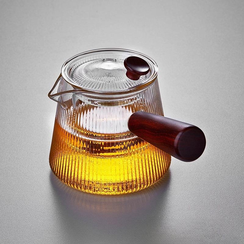 

Электрическая керамическая плита с боковой ручкой, чайник, термостойкий, утолщенный чайник, бытовой, жаростойкий, из высокоборосиликатного стекла, с фильтром, чайник