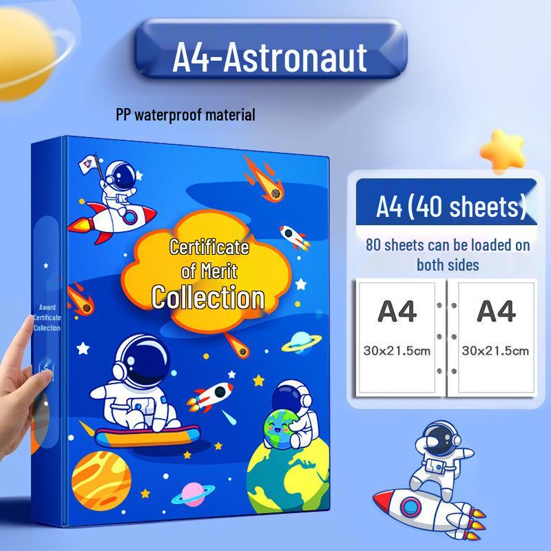 Children's A3 Art Award Display Book: Drawing and Craft Album for Kids