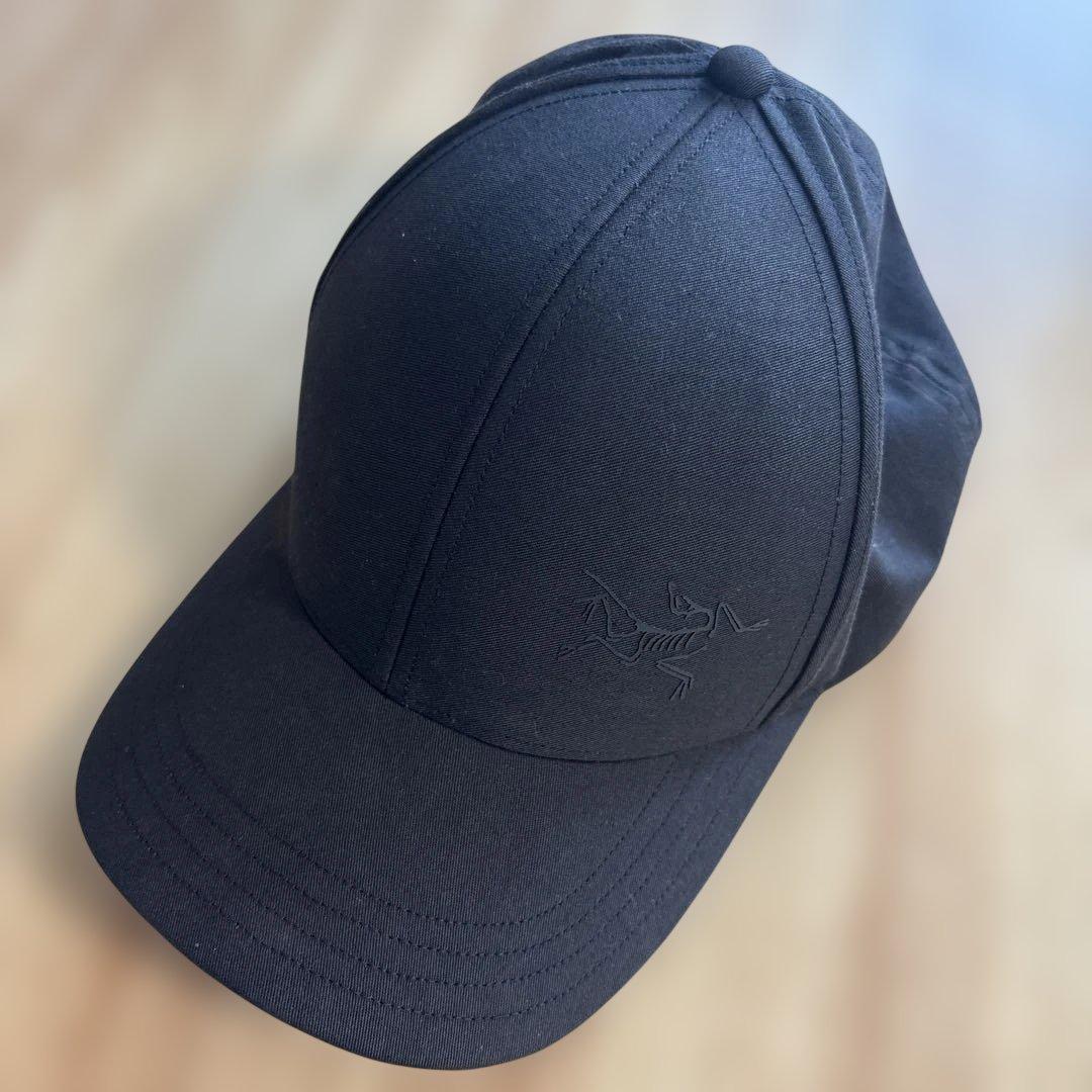 Used ARC TERYX Bird Cap Black Hat Cap