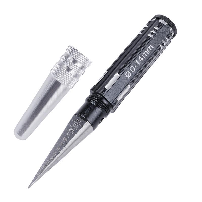 

Yousuda 90080 Manual Reaming Puncher with Scale, 0-14mm Hole Opener