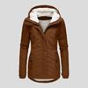 2021 Autumn/Winter Women's Solid Color Zipper Jacket with Pockets and Long Sleeves