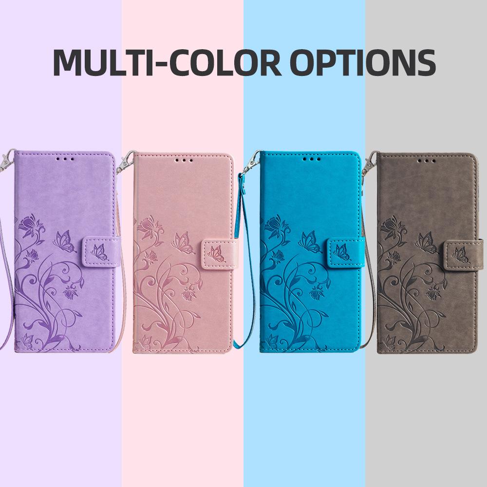 Google Pixel 9 Pro/10 Pro 5G Leder Sturzsichere Handyhülle mit Lanyard