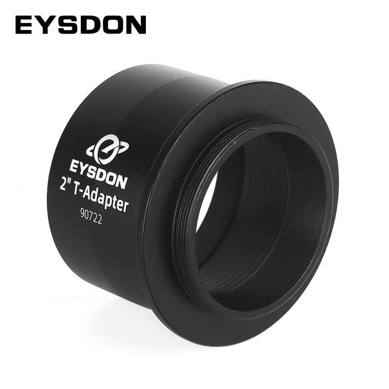 EYSDON 2 Inch M42 T/T2 Thread Camera Adapter for Prime Focus Photography -Fully Metal -#90722