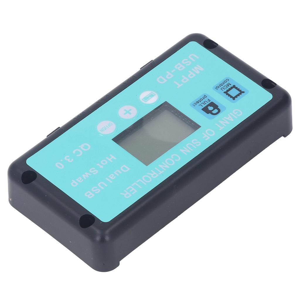 12V 24V MPPT Solar Charge Controller Professional USB PD QC3.0 Solar Panel Regulator with LCD