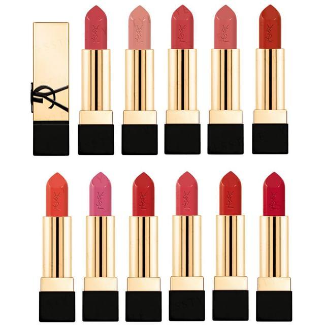 YSL - Помада Rouge Pur Couture Ухаживающая Сатиновая N7 Desire Rose