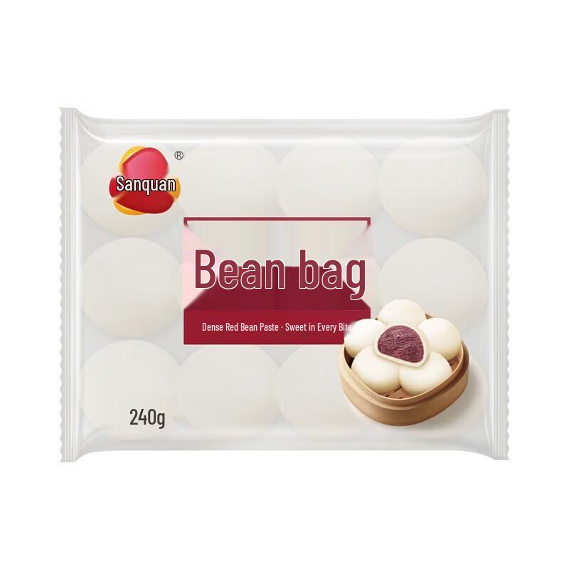 Sanquan Red Bean Paste Buns 240g