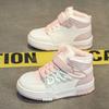 Children's Walking Shoes High Top Winter Warm Casual Shoes Fashiona Outdoor Sports Classical Luxury Designer Kids Sneakers