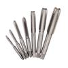 Seven-Piece M3-M12 Hand Tap Set with Square Handle for Internal Threading