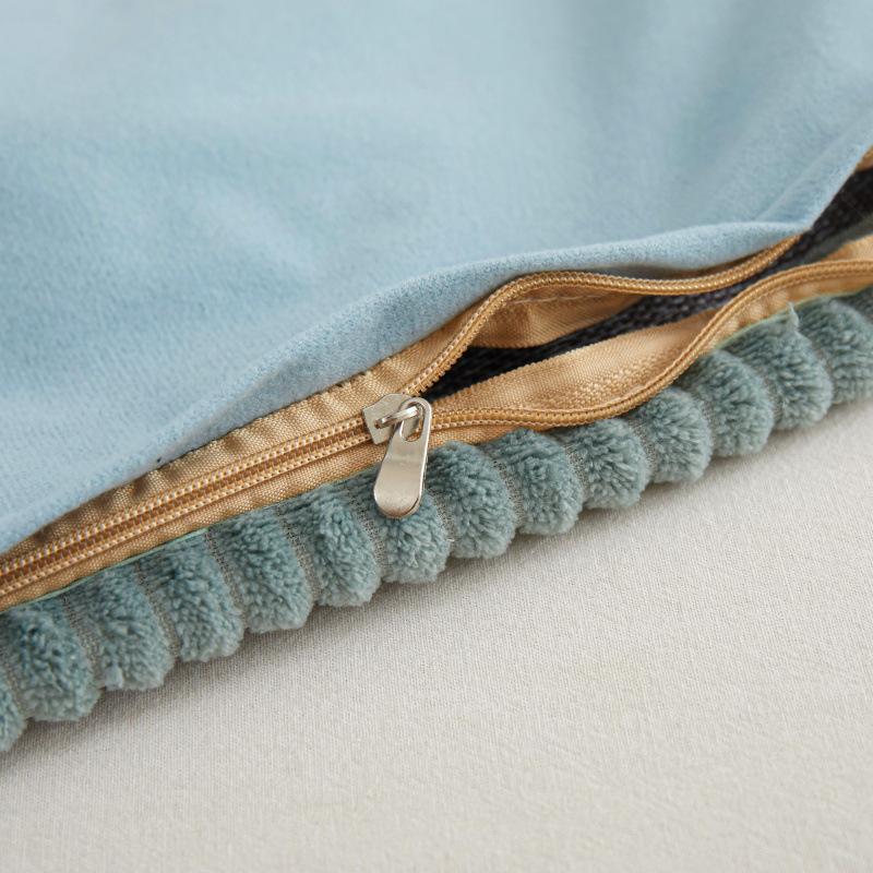 Crafted High-precision Bedside Soft-covered Cushions and Pillows for Sleeping with Legs