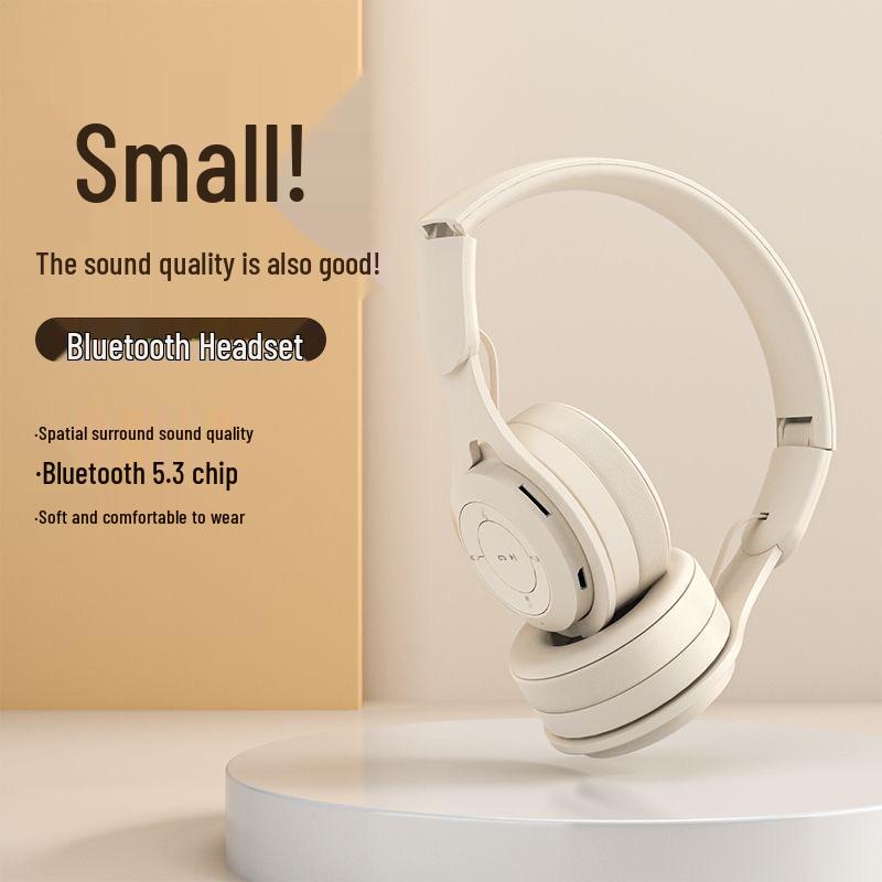 Y08 Over-Ear Noise-Canceling Bluetooth Headphones with Foldable Design and Card Slot, Ideal for Gaming and Gifts.