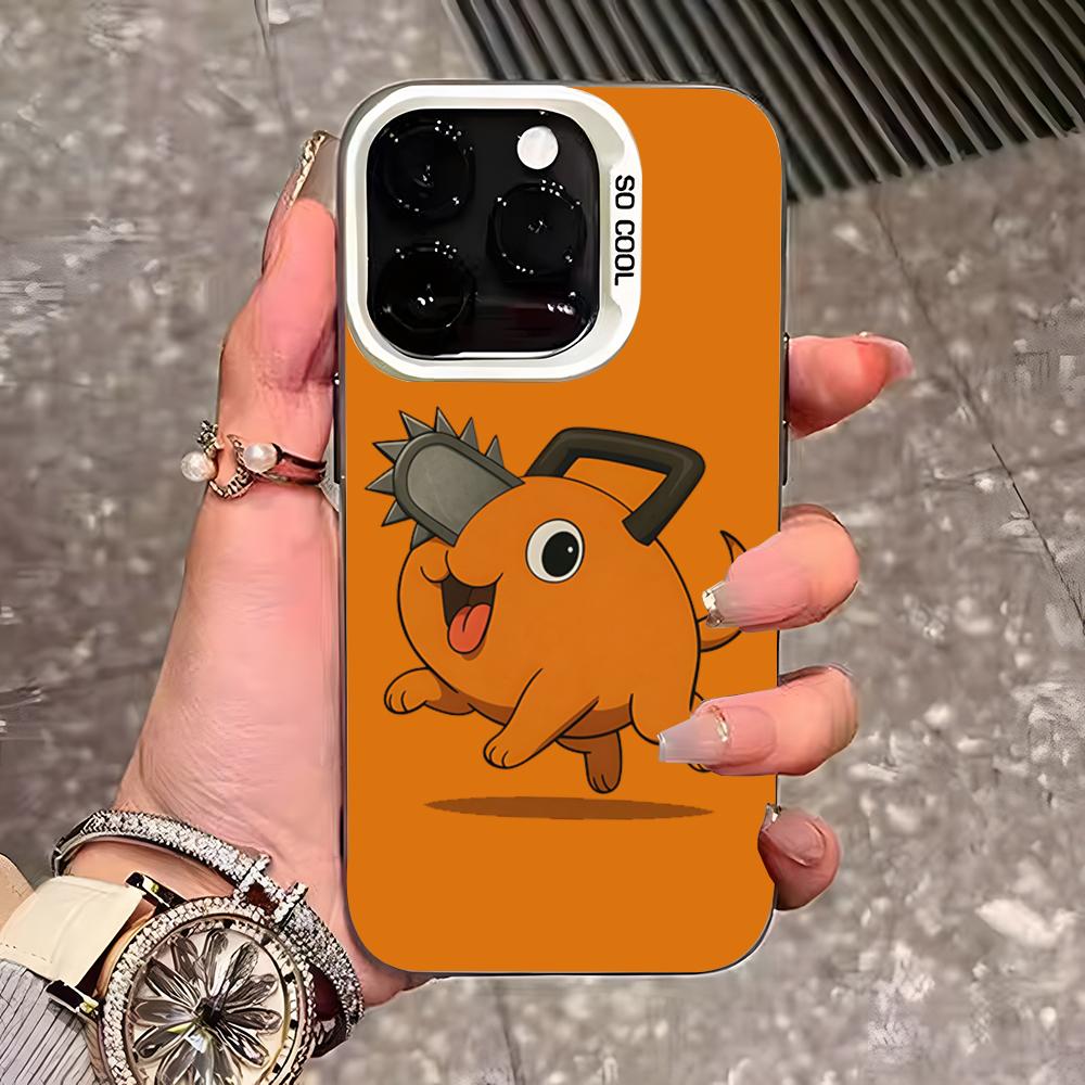 

Anime Chainsaw Man Bochita Phone Case For IPhone 17 Pro Max 16 15 14 13 11 12 Mini Xs Xr 8 Plus Se Color Silver Cover iPhone17 Pro