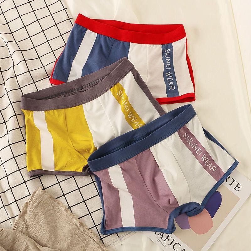 3Pcs Graphene Men Underpants Boxershorts Comfortable Cuecas Ice Silk Man Underwear Men Boxer Men's Panties Short M-3XL