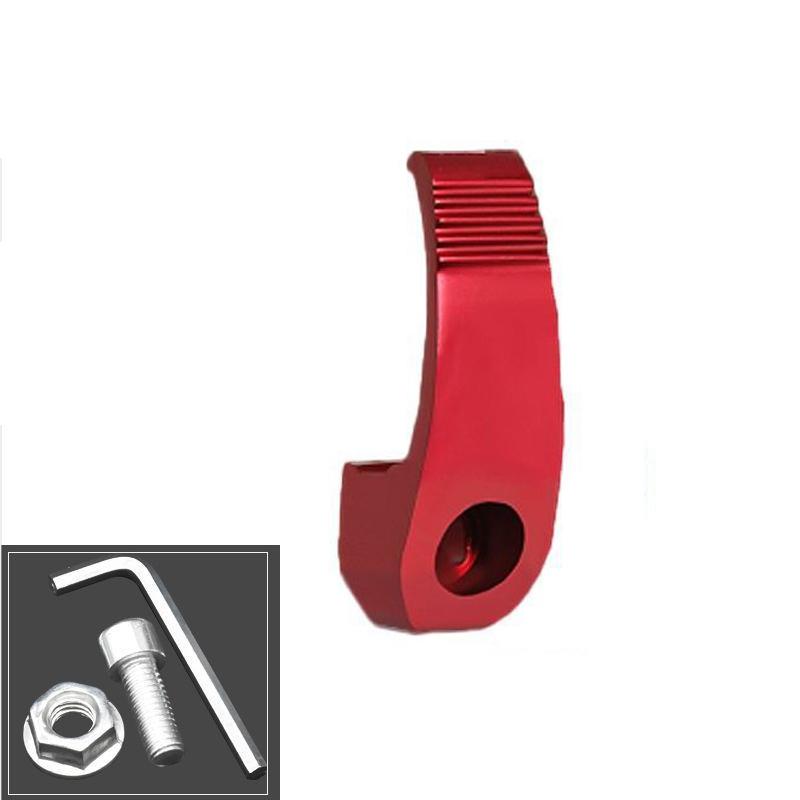 Universal Motorcycle Hook Aluminium Alloy Helmet Hook Single Hole Hook For Dirt Bike Electric Scooter Motorcycle