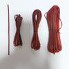 Red-Black 2-Core LED Strip Connection Wire for 5050/3528 Single Color Lights