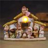 Christmas Gifts, Cartoon Religious Nativity, Manger Ornaments, Festival Decorations, Resin Handicrafts