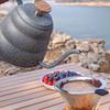 Outdoor Boiling Water Cloud Kettle Stainless Steel Teapot Kettle Camping with Hand Brewed Coffee Portable Vintage Boiling Kettle