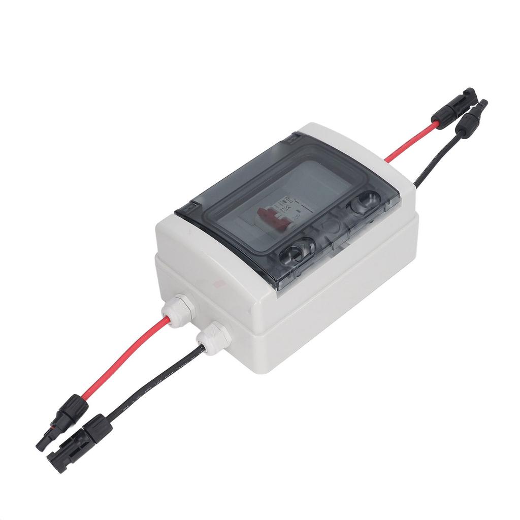 DC Circuit Breaker Overload Protection PV Solar Disconnect Switch with IP65 Waterproof Box 500V 16A