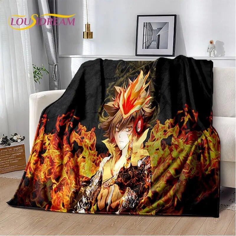 Anime Teachers Hitman Reborn Soft Plush Blanket,Flannel Blanket Throw Blanket for Living Room Bedroom Bed Sofa Picnic Cover Kids